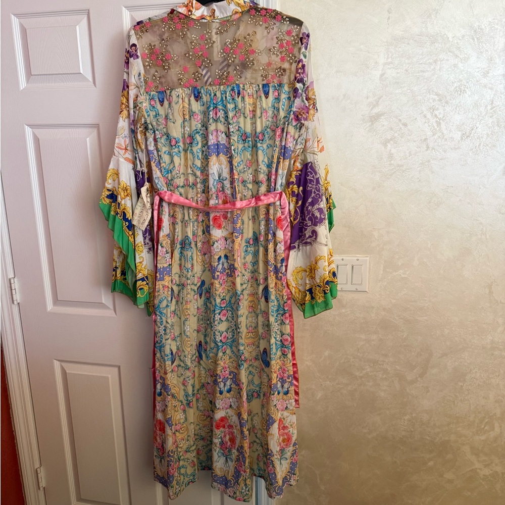 Aratta Floral Multicolor Women's Dress size L